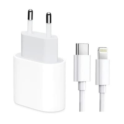 CARGADOR TURBO DE USB-C A LIGHTNING PARA IPHONE TL081