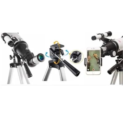 TELESCOPIO ASTRONOMICO PORTATIL ZOOM 120X