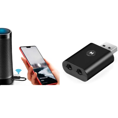 MINI ADAPTADOR RECEPTOR / TRANSMISOR DE AUDIO BLUETOOTH 5,0 TL084