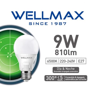 AMPOLLETA LED BALLET A60 9W CW SENSOR MOVIMIENTO 174630 AMPOLLETA LED BALLET A60 9W CW SENSOR MOVIMIENTO 174630