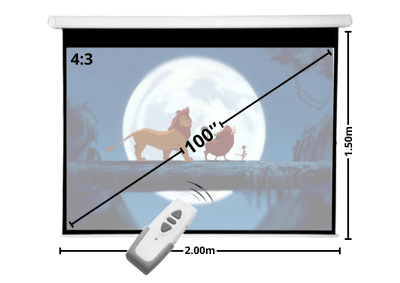 Telon Mural Electric Premium Malik 2.00m x 1.50m (100