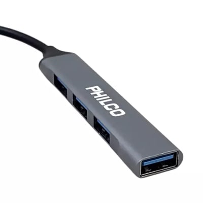 HUB 3.0 4 PUERTOS USB/USB-C