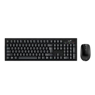 KIT INALAMBRICO TECLADO Y MOUSE ANTIDERRAME IA GENIUS