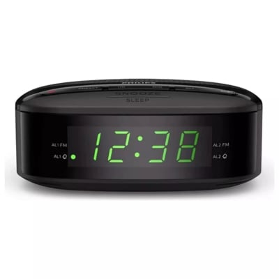 RADIO RELOJ PHILIPS NEGRO 32PHLR3205