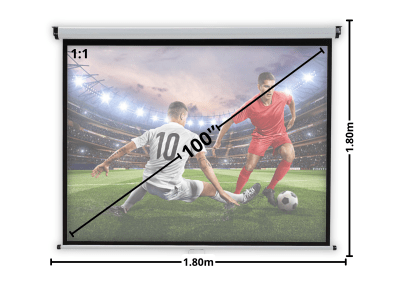 Telón Mural Premium Malik 1.80m x 1.80m (100