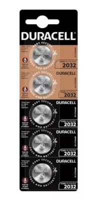 PILAS DURACELL CR2032 POR UNIDAD