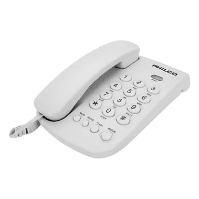 TELEFONO SOBREMESA PHILCO BLANCO TELEFONO SOBREMESA PHILCO BLANCO