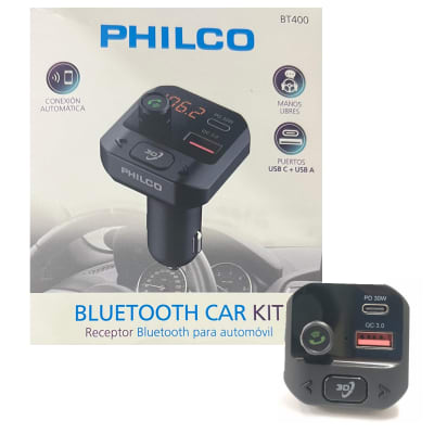 CAR TRANSMISOR PHILCO BT400 BLUETOOTH CAR TRANSMISOR PHILCO BT400 BLUETOOTH