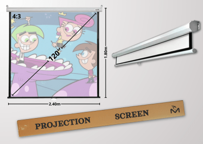 Telon Mural Premium Malik 2.40m x 1.80m (120