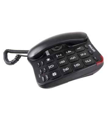 TELÉFONO PHILCO NUMEROS GRANDE 180BK 23PRT180BK