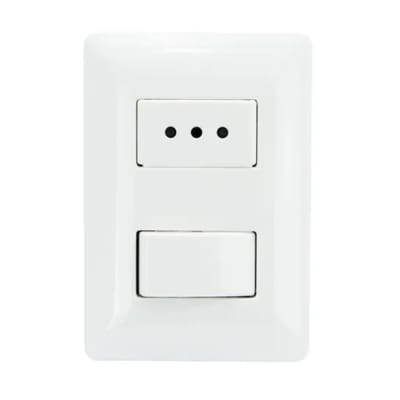 INTERRUPTOR PARA MURO COMBINADO 250V 10A