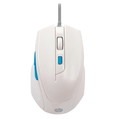 MOUSE ALAMBRICO HP BLANCO M150