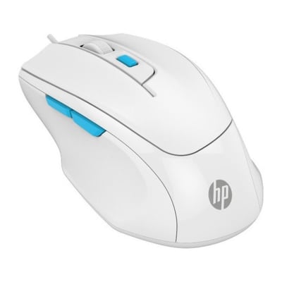 MOUSE ALAMBRICO HP BLANCO M150