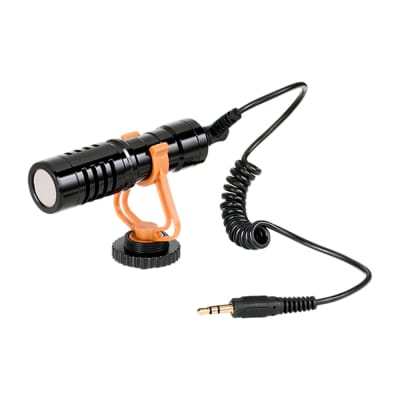 MICROFONO CONDENSADOR TIPO BALA CON SOPORTE