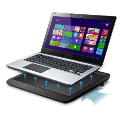 VENTILADOR NOTEBOOK METALICO 2 USB ULTRA