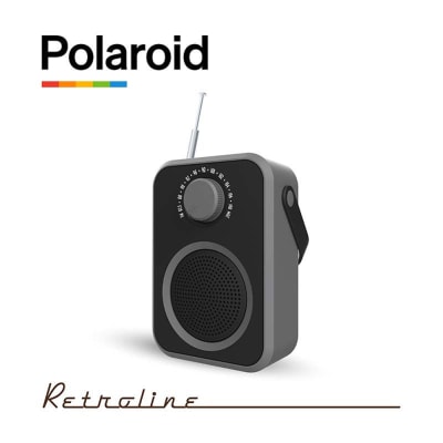 PARLANTE POLAROID VINTAGE WIRELESS NEGRO PARLANTE POLAROID VINTAGE WIRELESS NEGRO