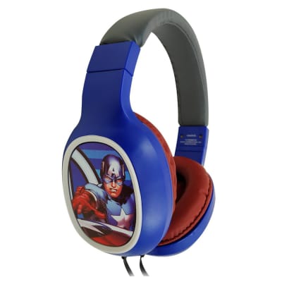 AUDIFONOS DISNEY CAPITAN AMERICA ALAMBRICO