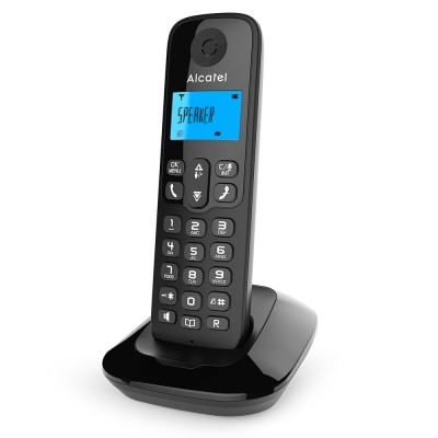TELEFONO INALAMBRICO ALCATEL NEGRO E395 TELEFONO INALAMBRICO ALCATEL NEGRO E395