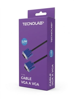 CABLE TECNOLAB VGA A VGA. 1.5M TL794