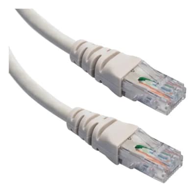 CABLE RED RJ45 30CM CAT 5
