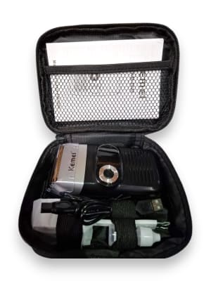 MAQUINA DE AFEITAR METAL TOOL HEAD KEMEI RECARGABLE KM-2026