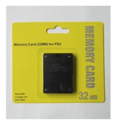 MEMORY CARD 32MB PLAYSTATION 2 MEMORY CARD 32MB PLAYSTATION 2