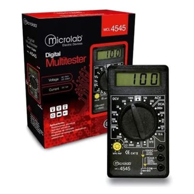 MULTITESTER DIGITAL MICROLAB MCL-4545 MULTITESTER DIGITAL MICROLAB MCL-4545