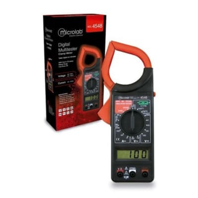 MULTITESTER DIGITAL PINZA C/TEMPERATURA MCL4548 MULTITESTER DIGITAL PINZA C/TEMPERATURA MCL4548