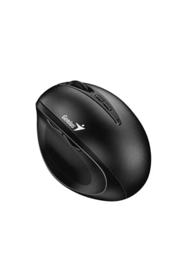 MOUSE INALAMBRICO GENIUS 2,4GHZ ERGONOMETRICO BLACK-ERGO-8300S-BK 150GEN09503