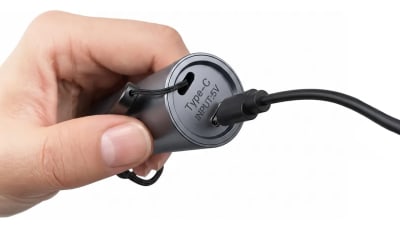 LINTERNA TÁCTICA RECARGABLE POWERLAB 1000 LUMENS ZOOM 3X LASER
