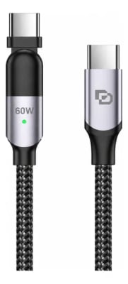CABLE TIPO C A TYPE-C DUSTED 60W 2M BRAIDED GIRATORIO