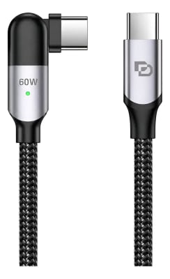CABLE TIPO C A TYPE-C DUSTED 60W 2M BRAIDED GIRATORIO