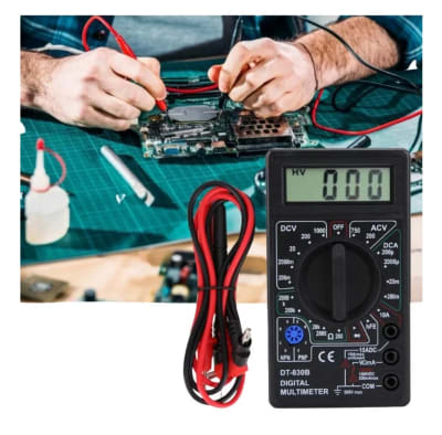 Multitester Digital Multimetro Portatil Tester Dt-830b