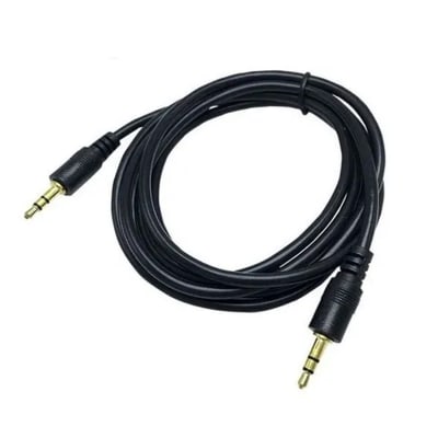 CABLE DE AUDIO 3.5MM A 3.5MM DINON 1.8mt CABLE DE AUDIO 3.5MM A 3.5MM DINON 1.8mt