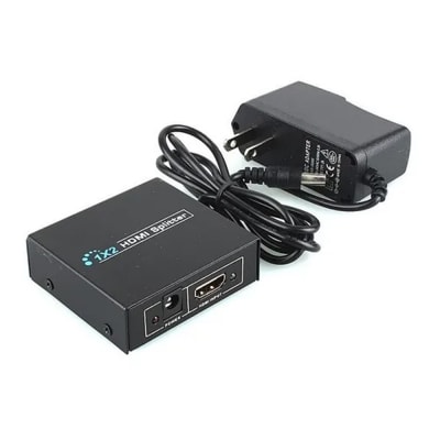 SPLITTER AMPLIFICADOR DE 2 SALIDAS HDMI, SOPORTA 3D DINON 9313