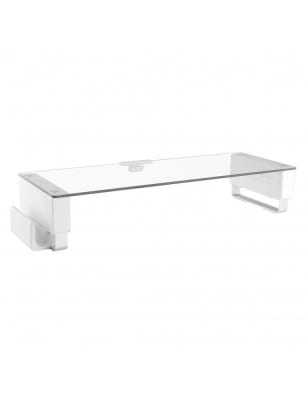 PLATAFORMA ERGONÓMICA PARA PANTALLA EN VIDRIO PLATAFORMA ERGONÓMICA PARA PANTALLA EN VIDRIO
