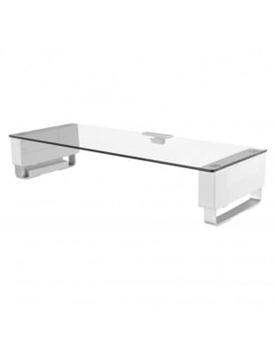 PLATAFORMA ERGONÓMICA PARA PANTALLA EN VIDRIO PLATAFORMA ERGONÓMICA PARA PANTALLA EN VIDRIO