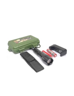 LINTERNA LED TACTICA ZOOM 5000 LUMENES LINTERNA LED TACTICA ZOOM 5000 LUMENES