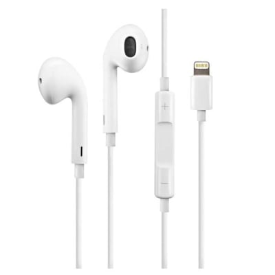 AUDIFONO AIR-BUDS WIRED MANOS LIBRES VOLUMEN LIGHTNING MLAB