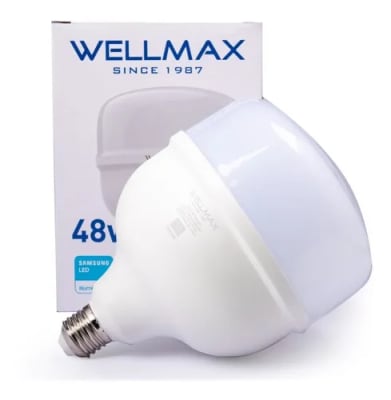 AMPOLLETA HAMMER ECOLITE T135 WELLMAX 48W CW E-27
