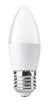 AMPOLLETA 5W E27 TIPO VELA WW C37 LOGIC LUZ CALIDA