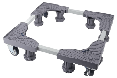 Base Ajustable 8 Patas y 4x2 Ruedas para Muebles Pesados