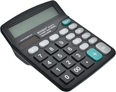 Calculadora Ronbon RB-837B 12 Dígitos - Uso Oficina