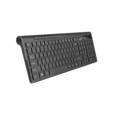 TECLADO INALAMBRICO SLIMSTAR 7230 ERGONÓMICO NEGRO