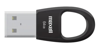 PEN DRIVE 64GB MAXELL USBKEY BLACK