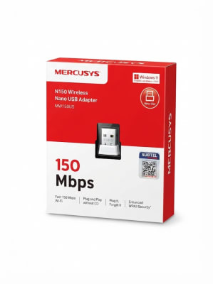 ADAPTADOR USB WIFI MERCUSYS NANO N150MBPS