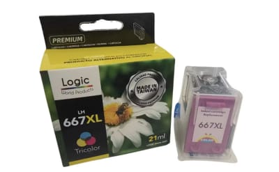 CARTUCHO COMPATIBLE PARA HP 667XL COLOR 21ML