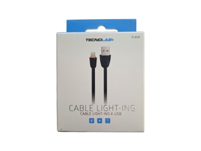 CABLE MICRO USB BLACK. 1 MT - BOX TL315