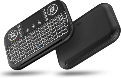 Teclado para Smart Tv iluminado Bluetooth + Wifi