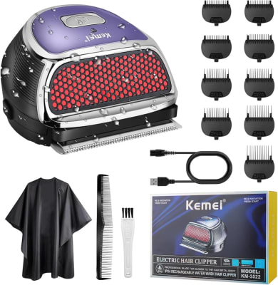 MAQUINA DE CORTAR PELO KEMEI RECARGABLE KM-3522